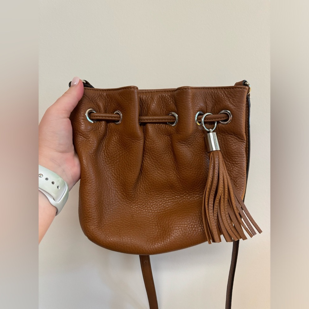 Brown, Leather Michael Kors Bucket Bag